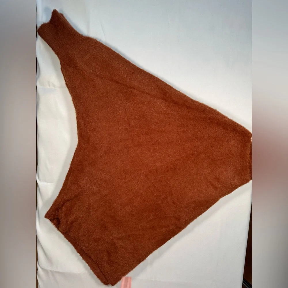 ACOA Women's Cozy Rust Sweater with butterfly sleeves Free people vibes - Picture 5 of 5